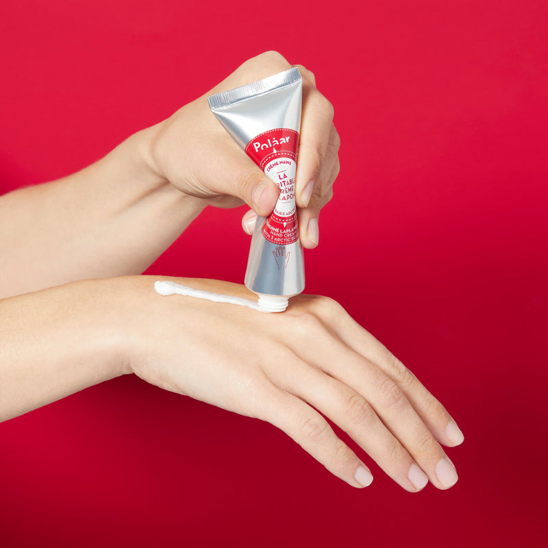 Hand cream application