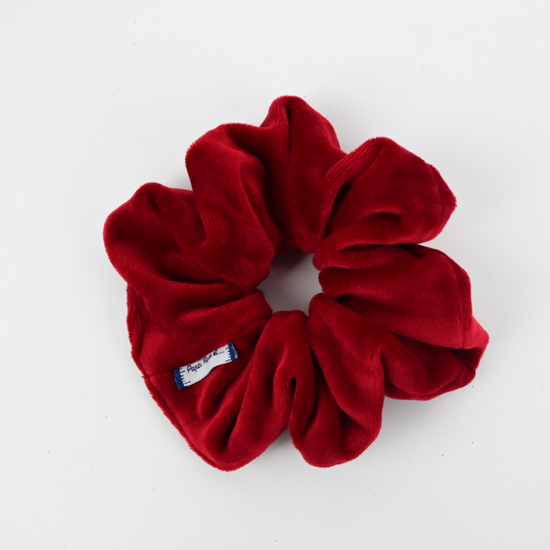 Velvet scrunchie
